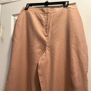 The Limited Classic Taupe High-Rise Wide Leg Pants Size 16 NWT